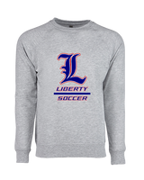 Liberty HS Girls Soccer Split - Crewneck Sweatshirt