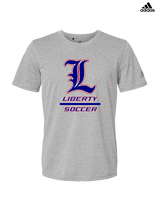 Liberty HS Girls Soccer Split - Mens Adidas Performance Shirt