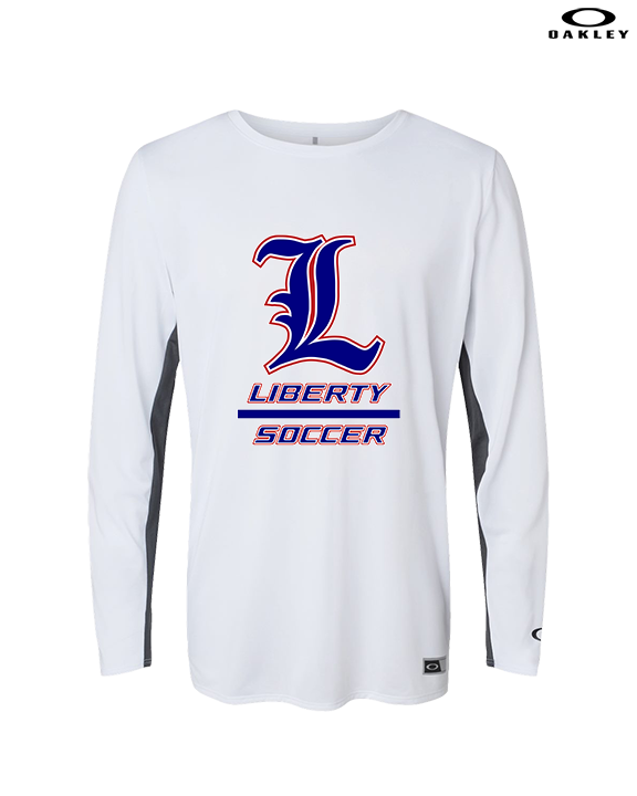 Liberty HS Girls Soccer Split - Mens Oakley Longsleeve