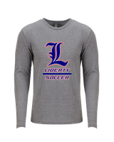Liberty HS Girls Soccer Split - Tri-Blend Long Sleeve