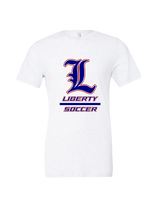 Liberty HS Girls Soccer Split - Tri-Blend Shirt