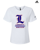 Liberty HS Girls Soccer Split - Womens Adidas Performance Shirt