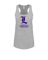 Liberty HS Girls Soccer Split - Womens Tank Top