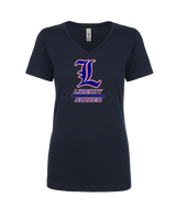 Liberty HS Girls Soccer Split - Womens Vneck