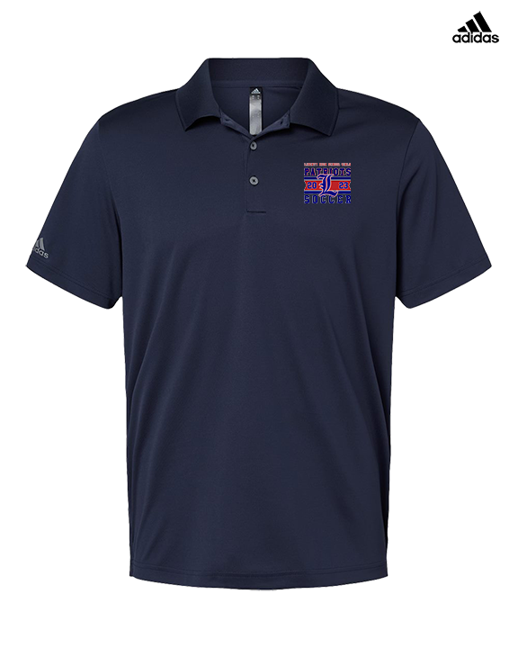 Liberty HS Girls Soccer Stamp 23 - Mens Adidas Polo