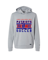 Liberty HS Girls Soccer Stamp 23 - Oakley Performance Hoodie
