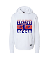 Liberty HS Girls Soccer Stamp 23 - Oakley Performance Hoodie