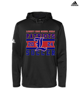 Liberty HS Girls Soccer Stamp 24 - Mens Adidas Hoodie