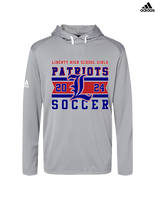 Liberty HS Girls Soccer Stamp 24 - Mens Adidas Hoodie