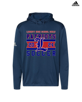 Liberty HS Girls Soccer Stamp 24 - Mens Adidas Hoodie