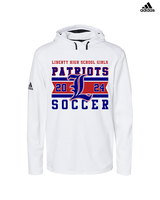 Liberty HS Girls Soccer Stamp 24 - Mens Adidas Hoodie