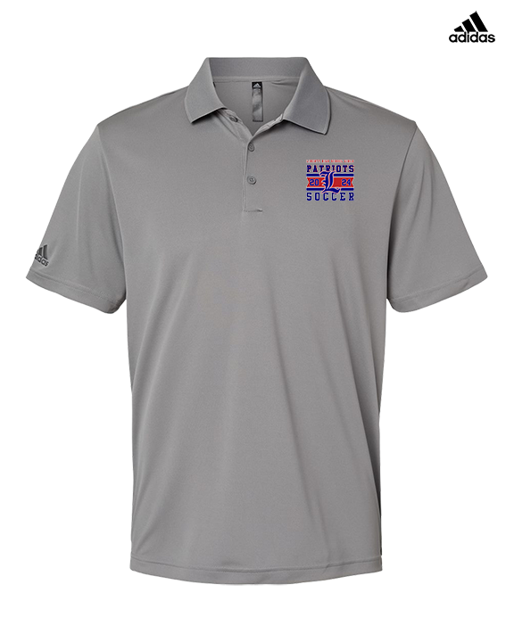 Liberty HS Girls Soccer Stamp 24 - Mens Adidas Polo