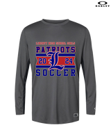 Liberty HS Girls Soccer Stamp 24 - Mens Oakley Longsleeve