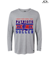 Liberty HS Girls Soccer Stamp 24 - Mens Oakley Longsleeve
