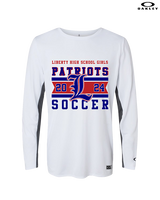 Liberty HS Girls Soccer Stamp 24 - Mens Oakley Longsleeve