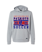 Liberty HS Girls Soccer Stamp 24 - Oakley Performance Hoodie