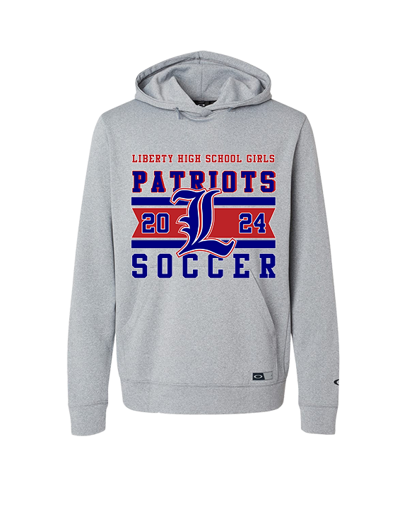 Liberty HS Girls Soccer Stamp 24 - Oakley Performance Hoodie