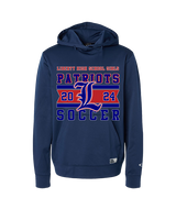 Liberty HS Girls Soccer Stamp 24 - Oakley Performance Hoodie