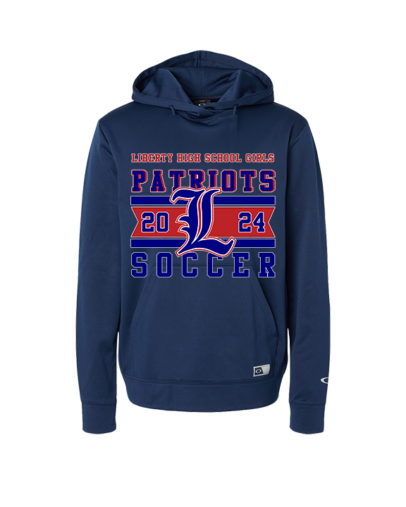 Liberty HS Girls Soccer Stamp 24 - Oakley Performance Hoodie