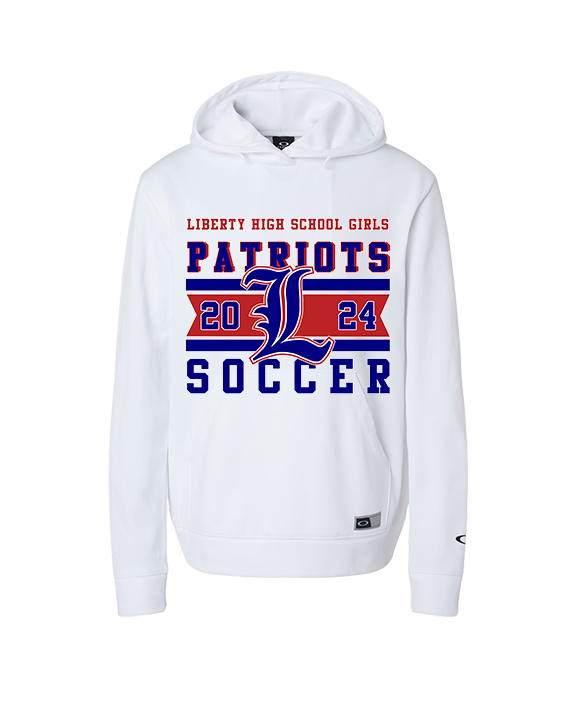 Liberty HS Girls Soccer Stamp 24 - Oakley Performance Hoodie