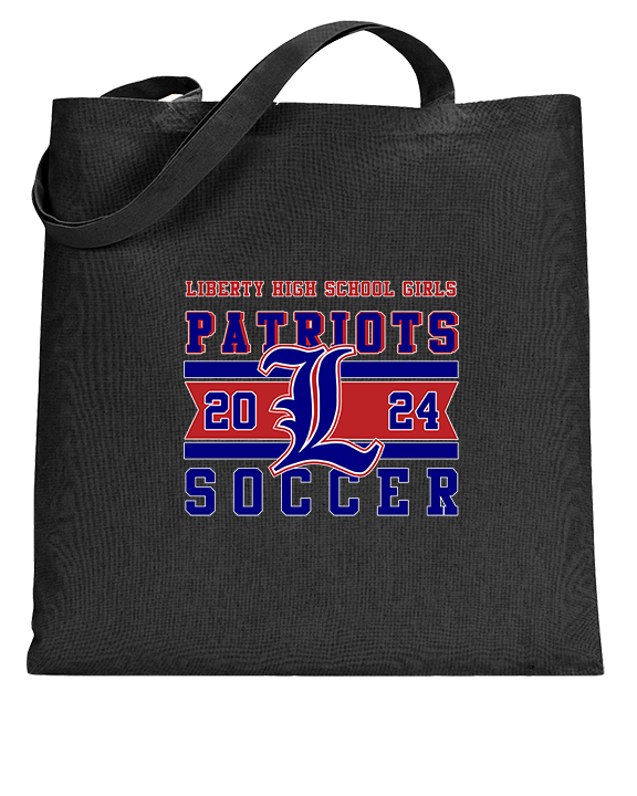 Liberty HS Girls Soccer Stamp 24 - Tote