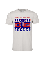 Liberty HS Girls Soccer Stamp 24 - Tri-Blend Shirt