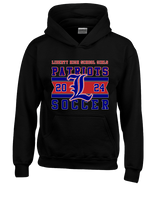 Liberty HS Girls Soccer Stamp 24 - Unisex Hoodie