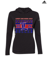 Liberty HS Girls Soccer Stamp 24 - Womens Adidas Hoodie
