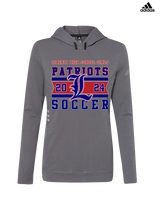 Liberty HS Girls Soccer Stamp 24 - Womens Adidas Hoodie