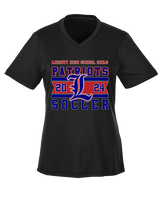 Liberty HS Girls Soccer Stamp 24 - Womens Performance Shirt