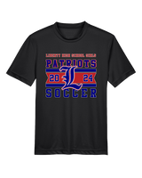 Liberty HS Girls Soccer Stamp 24 - Youth Performance Shirt