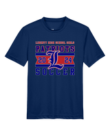 Liberty HS Girls Soccer Stamp 24 - Youth Performance Shirt