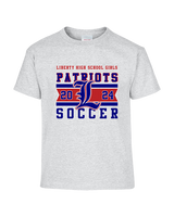 Liberty HS Girls Soccer Stamp 24 - Youth Shirt