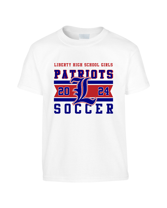 Liberty HS Girls Soccer Stamp 24 - Youth Shirt