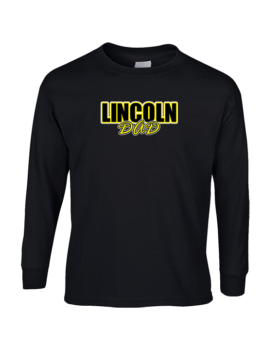 Lincoln HS Flag Football Dad - Cotton Longsleeve