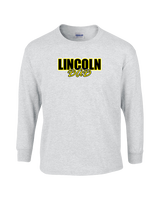 Lincoln HS Flag Football Dad - Cotton Longsleeve