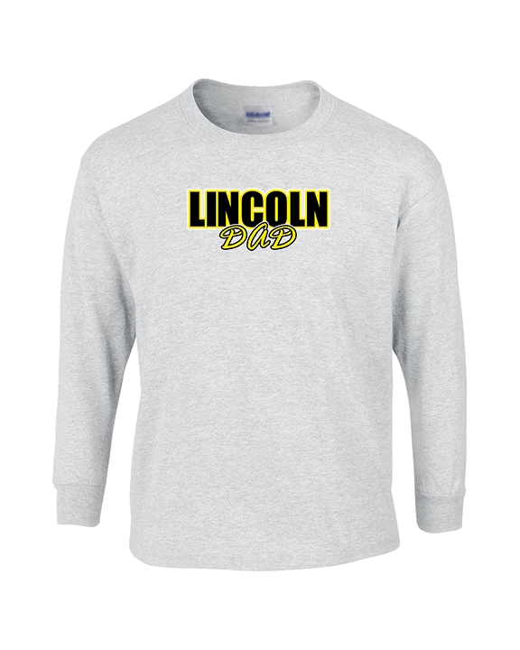 Lincoln HS Flag Football Dad - Cotton Longsleeve