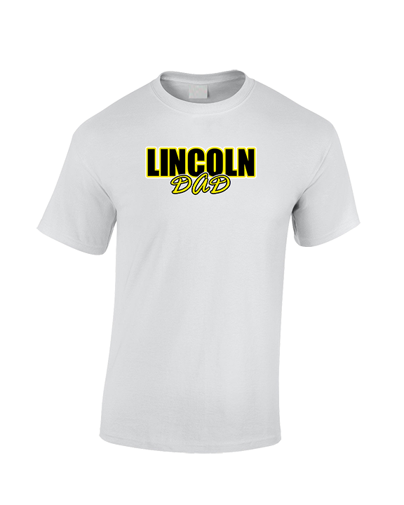 Lincoln HS Flag Football Dad - Cotton T-Shirt