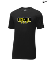 Lincoln HS Flag Football Dad - Mens Nike Cotton Poly Tee