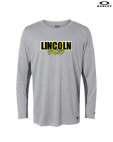 Lincoln HS Flag Football Dad - Mens Oakley Longsleeve