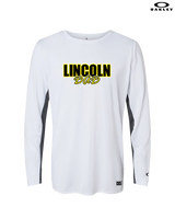 Lincoln HS Flag Football Dad - Mens Oakley Longsleeve