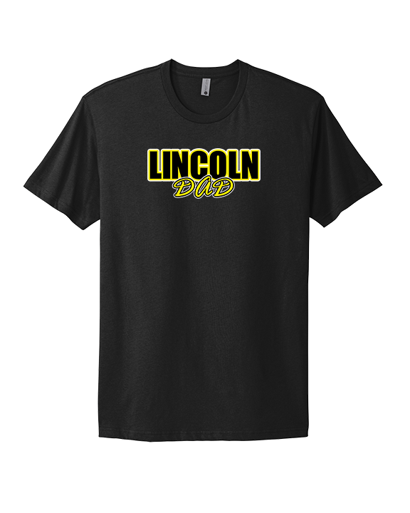 Lincoln HS Flag Football Dad - Mens Select Cotton T-Shirt