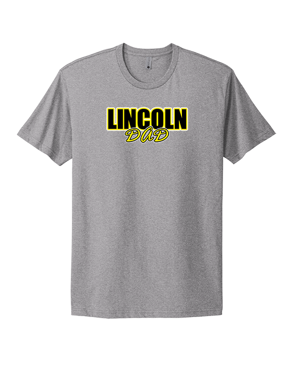 Lincoln HS Flag Football Dad - Mens Select Cotton T-Shirt