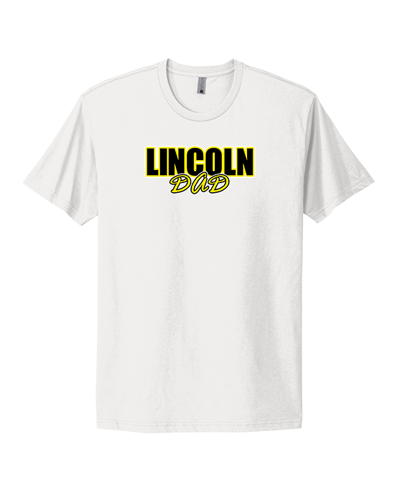 Lincoln HS Flag Football Dad - Mens Select Cotton T-Shirt
