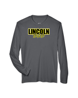 Lincoln HS Flag Football Dad - Performance Longsleeve