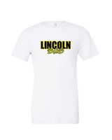 Lincoln HS Flag Football Dad - Tri-Blend Shirt