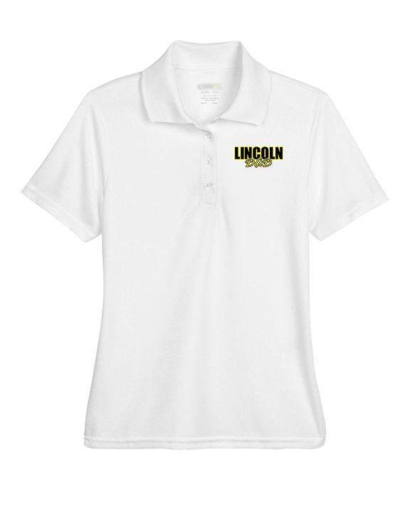 Lincoln HS Flag Football Dad - Womens Polo