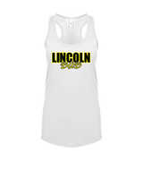Lincoln HS Flag Football Dad - Womens Tank Top