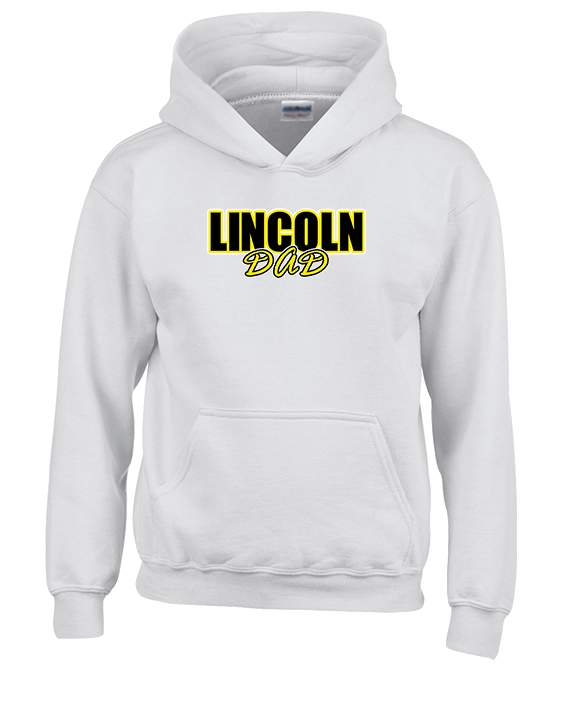 Lincoln HS Flag Football Dad - Youth Hoodie
