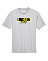 Lincoln HS Flag Football Dad - Youth Performance Shirt